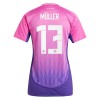 Camisola Alemanha Muller 13 Mulher Equipamento 2ª Euro 2024